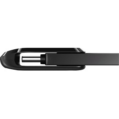 SanDisk Ultra Dual Drive 128GB - Versatile USB Type-A & Type-C | High-Speed Transfer, Stylish Black and Silver Design
